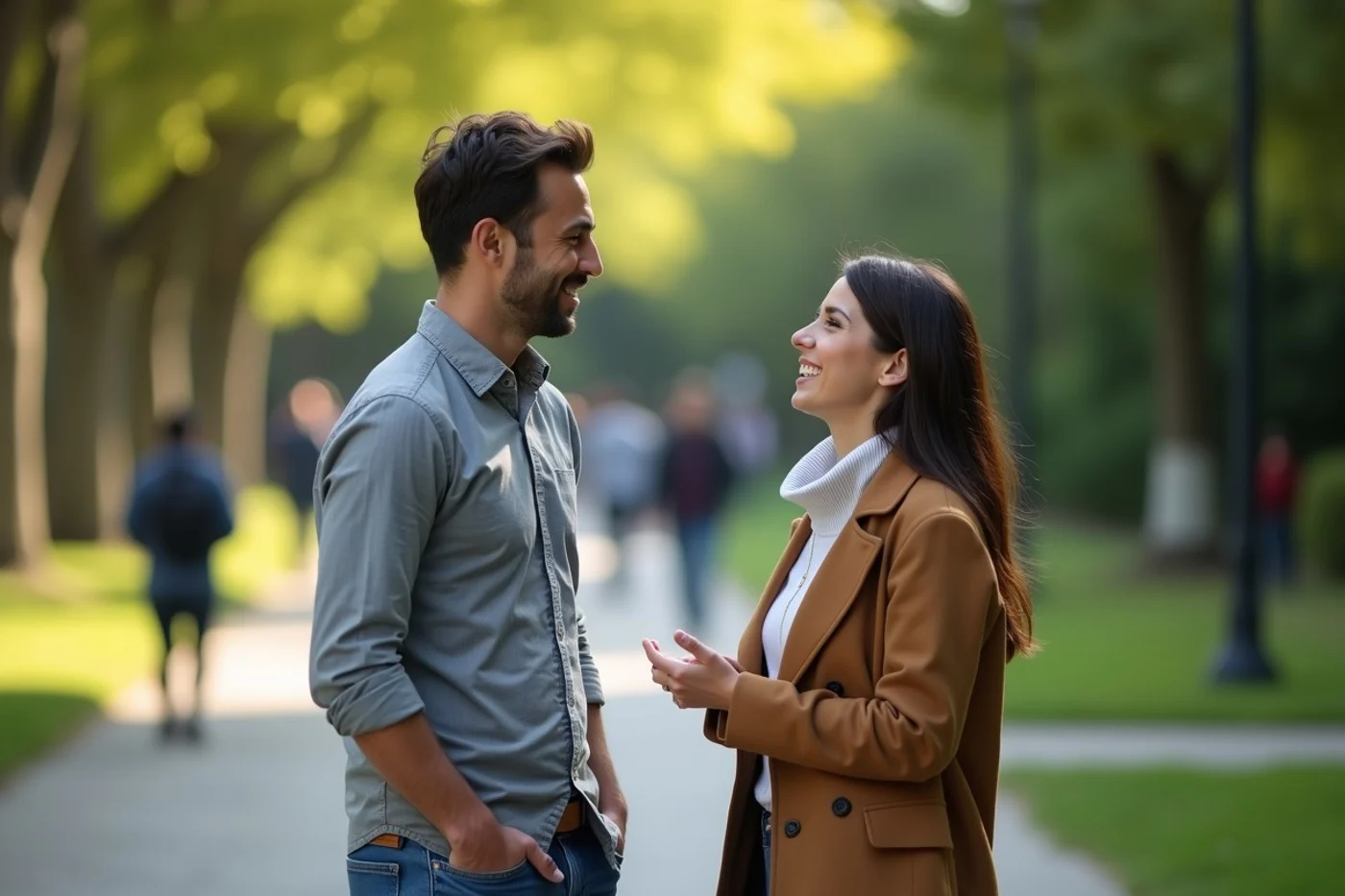 An ex can remain present for practical reasons without remaining a partner - supporting editorial photograph