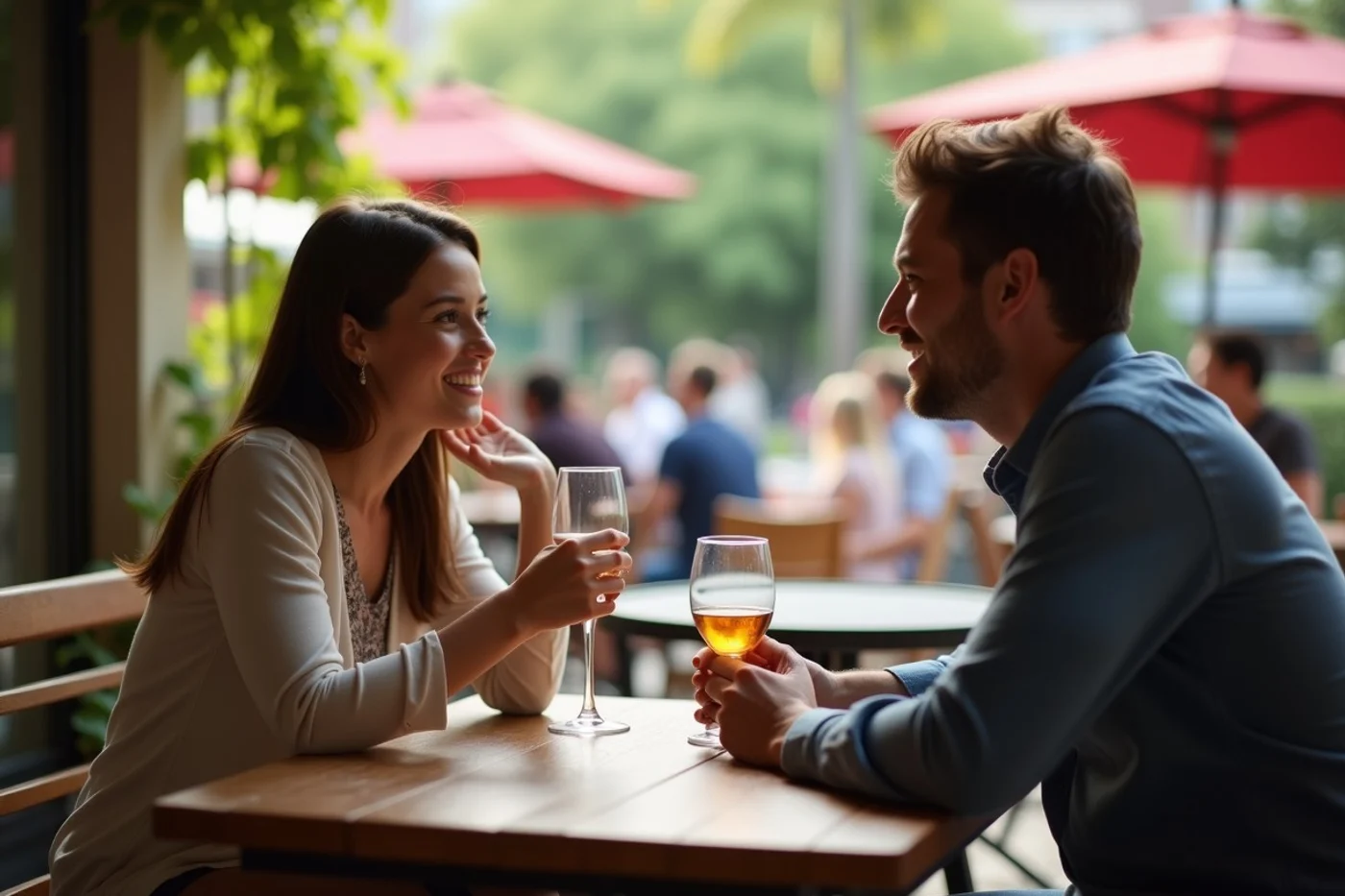 How to Leave a Bad First Date Politely - editorial photograph
