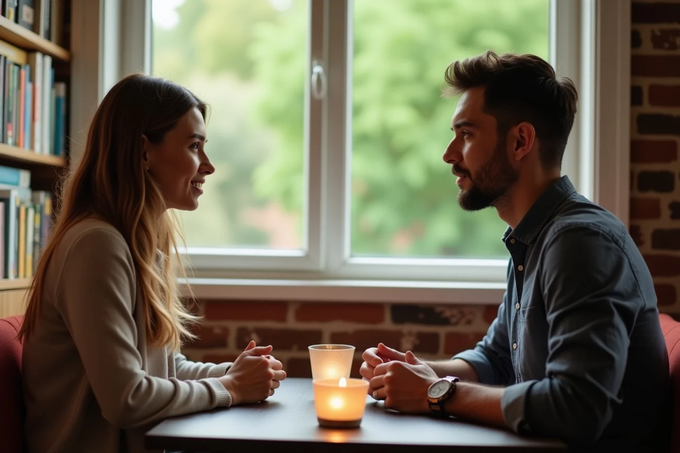 Safe First Date Ideas After Meeting Online - editorial photograph