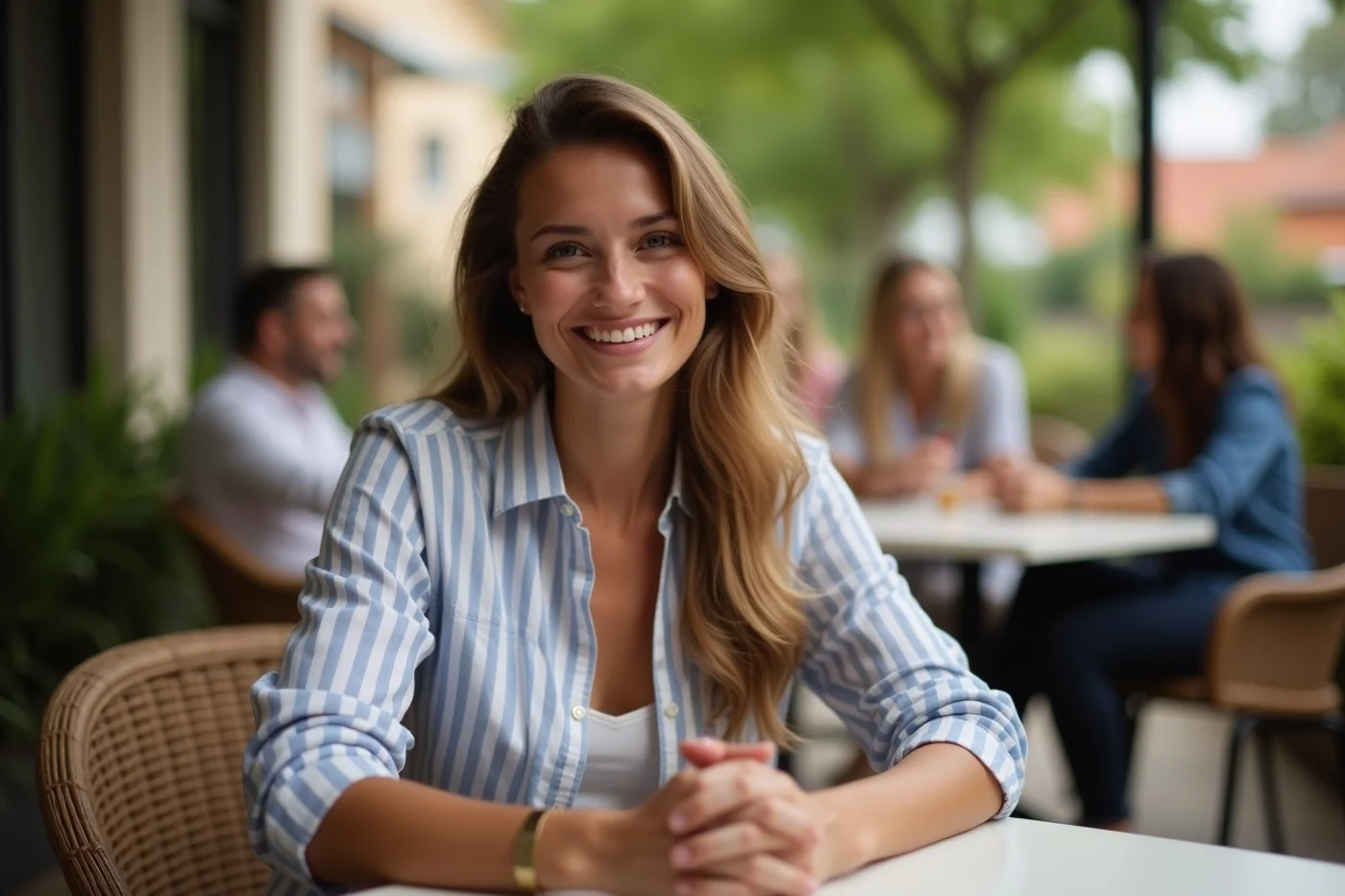 A promising first date is evidence of interest, not a relationship decision - supporting editorial photograph
